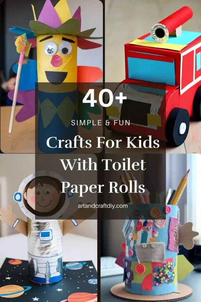 Crafts For Kids With Toilet Paper Rolls