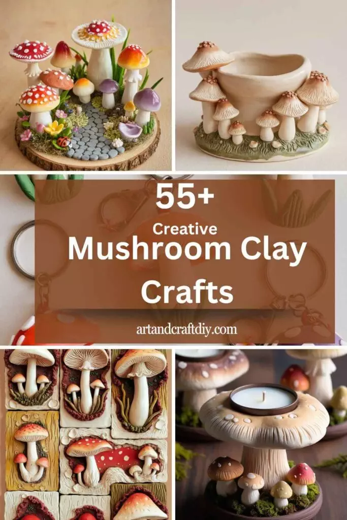 Mushroom Clay Crafts