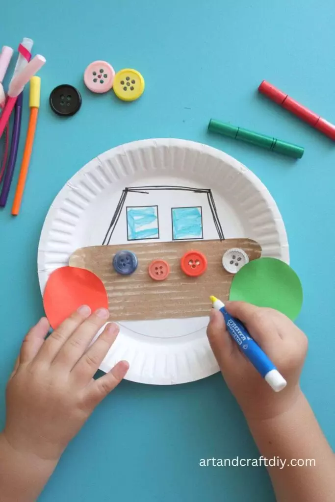 Paper Plate Cars
