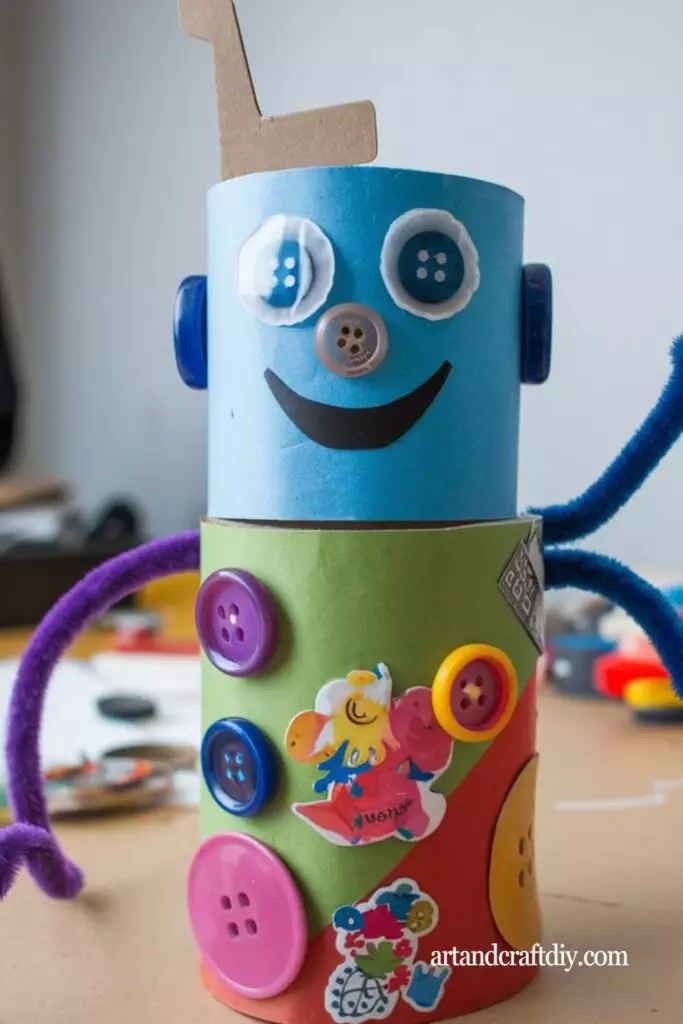 Toilet Paper Roll Robots