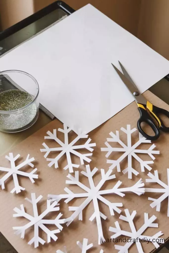 DIY Paper Snowflakes