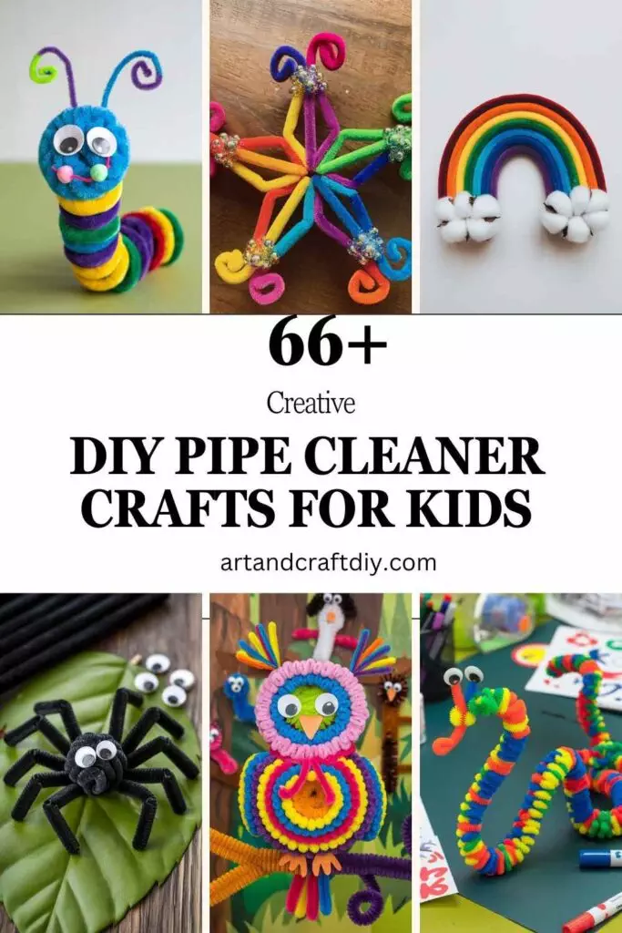 DIY Pipe Cleaner crafts for kids