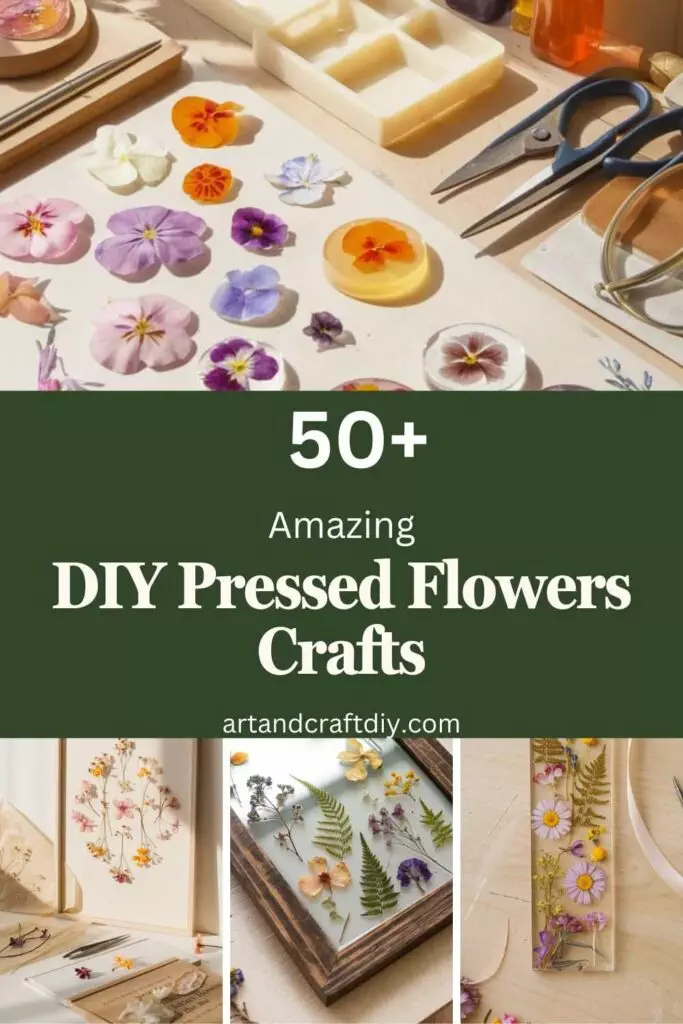 DIY Pressed Flowers Crafts 