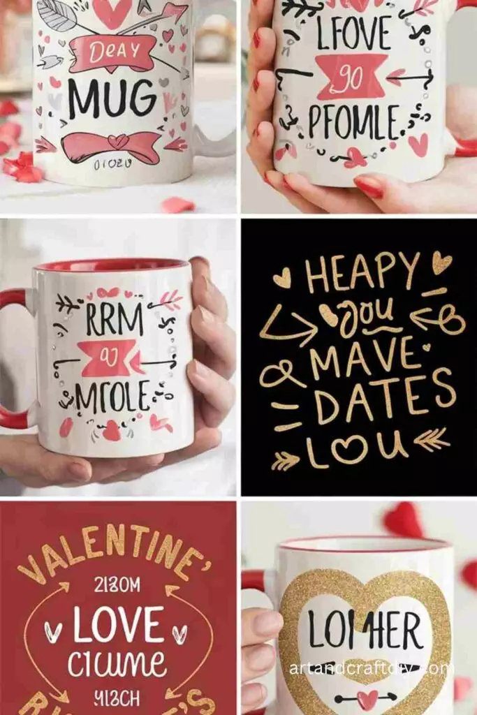 DIY Valentine’s Day Mugs