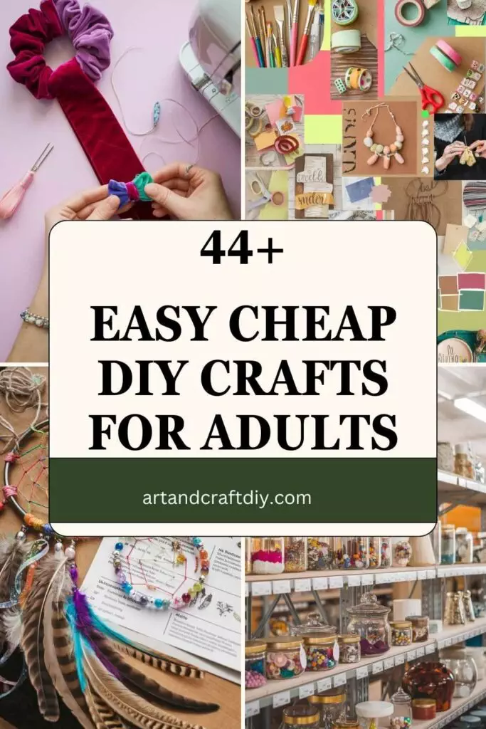 Easy Cheap DIY Crafts For Adults