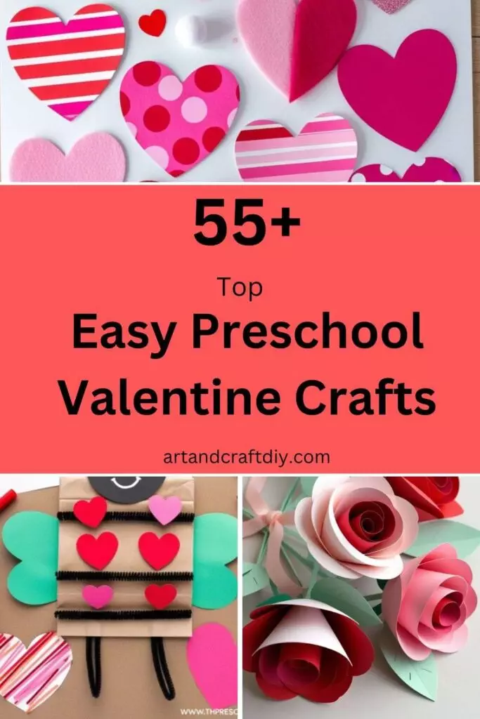 Easy Preschool Valentine Crafts