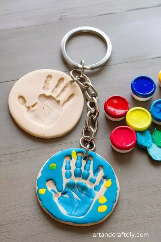 Handprint Keychain
