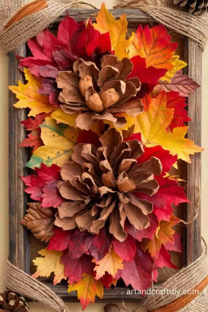 Leaf Press Wall Art