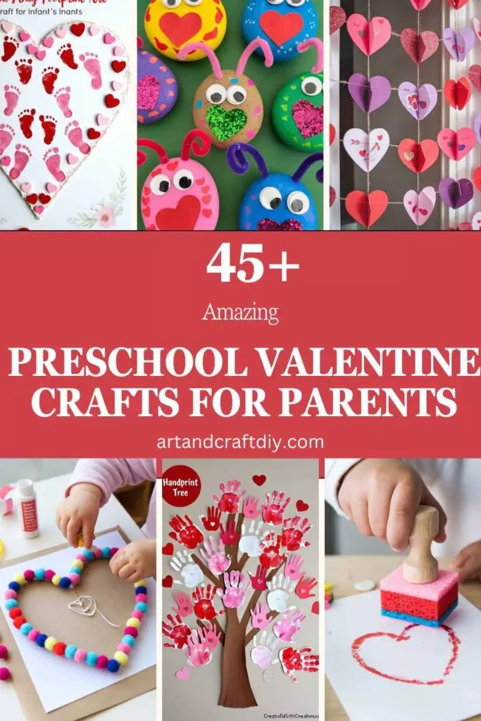 Preschool Valentine Crafts For Parents