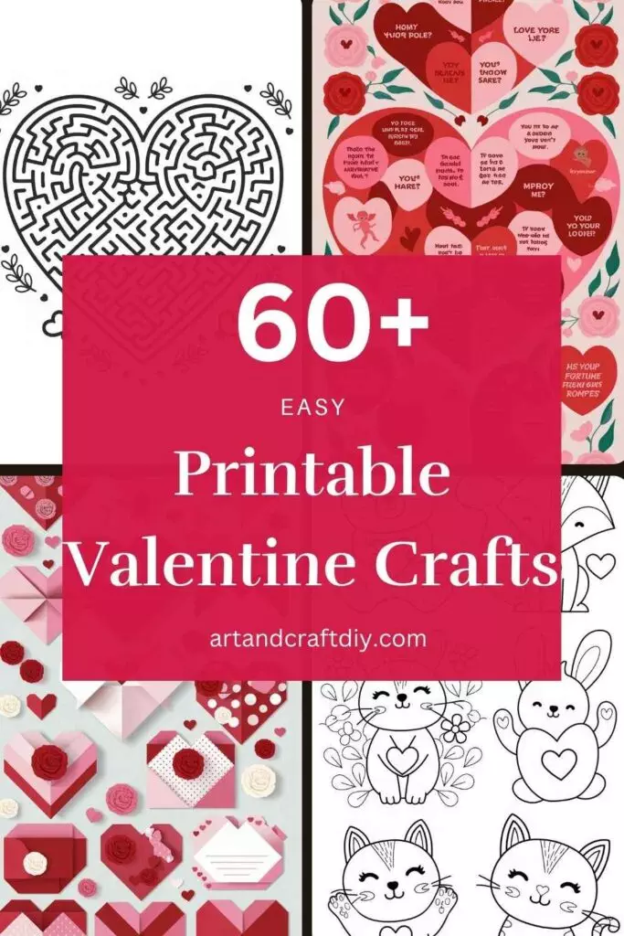 Printable Valentine Crafts