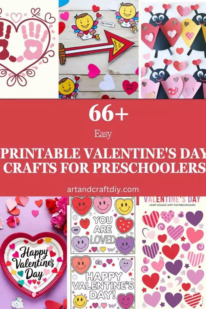 Printable Valentine's Day Crafts For Preschoolers