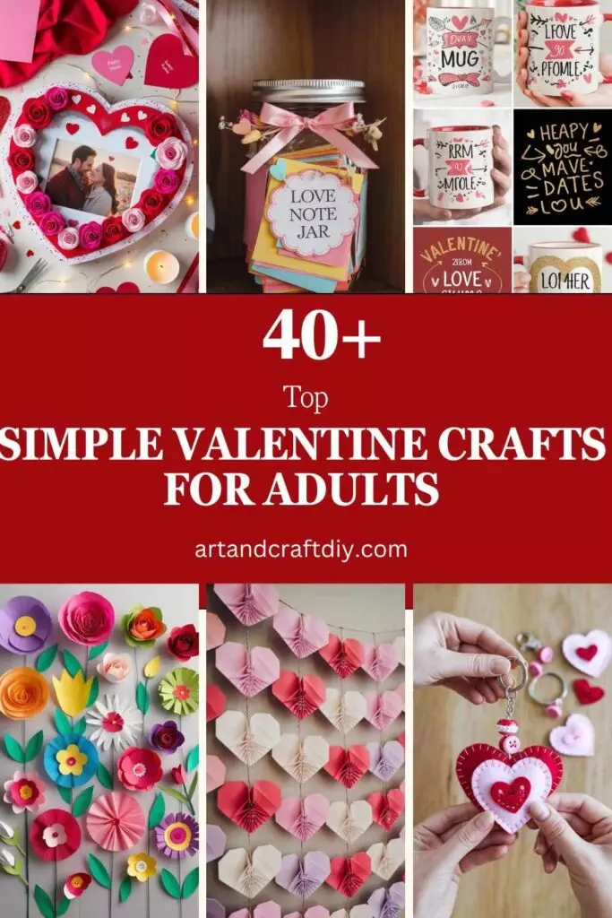 Simple Valentine Crafts For Adults