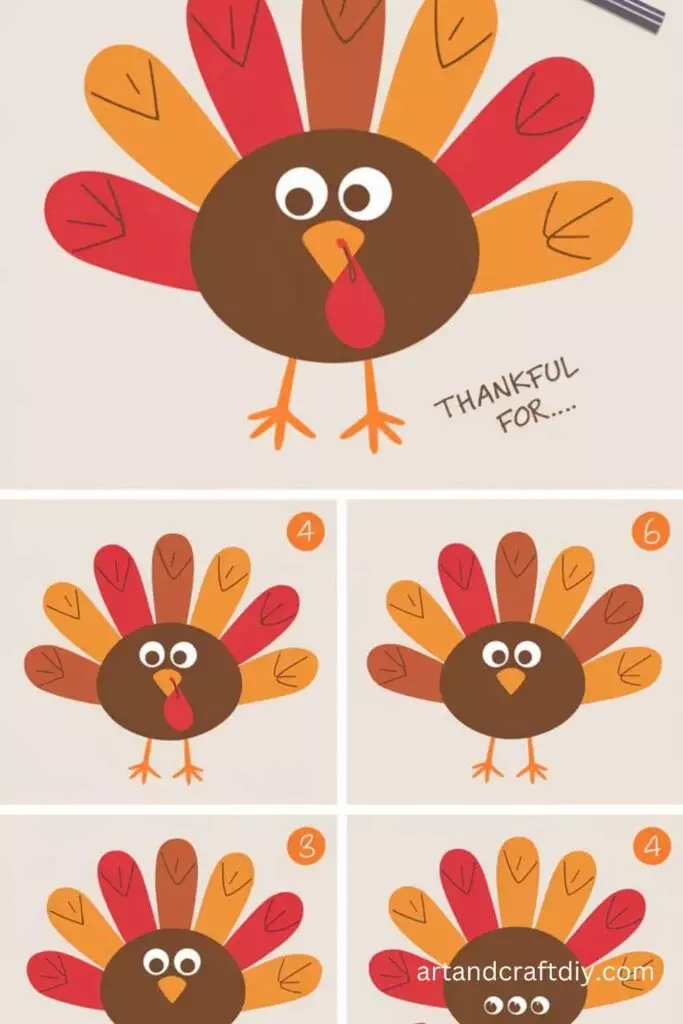 Thanksgiving Handprint Turkey
