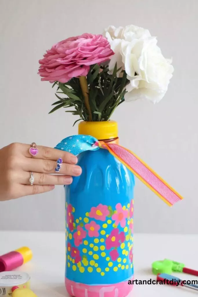 Water Bottle Flower Vase