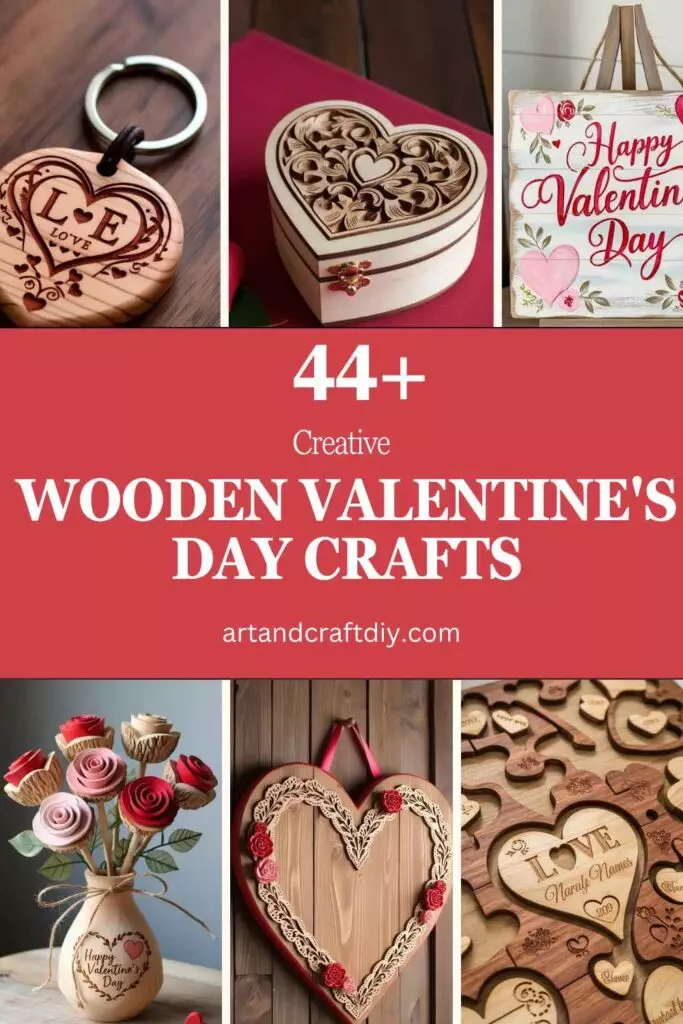 Wooden Valentine's Day Crafts