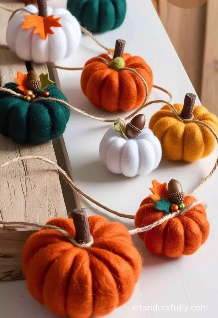 Pumpkin Garland