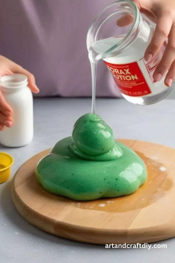 Add More Borax Solution
