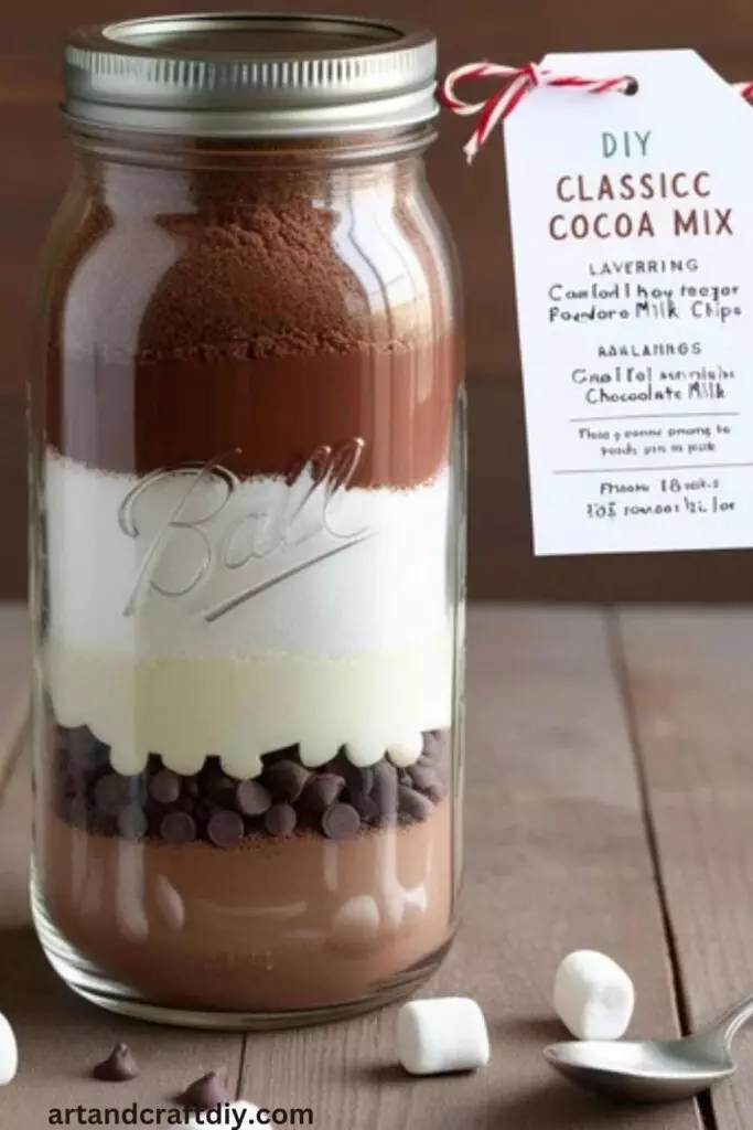 Classic Hot Cocoa Mix in a Jar