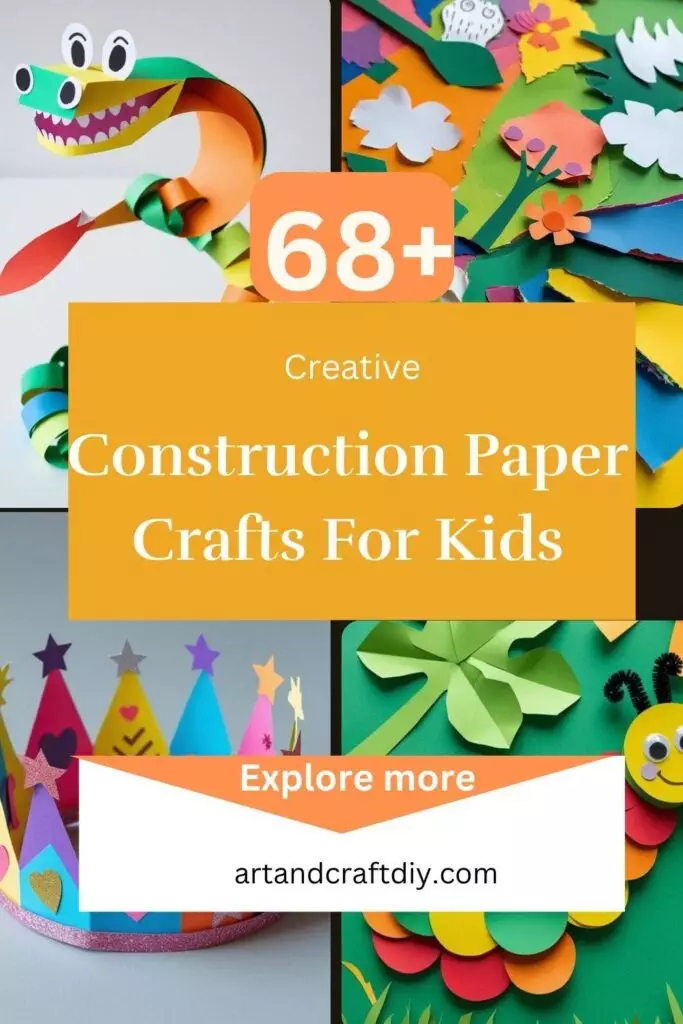 Construction Paper Crafts For Kids