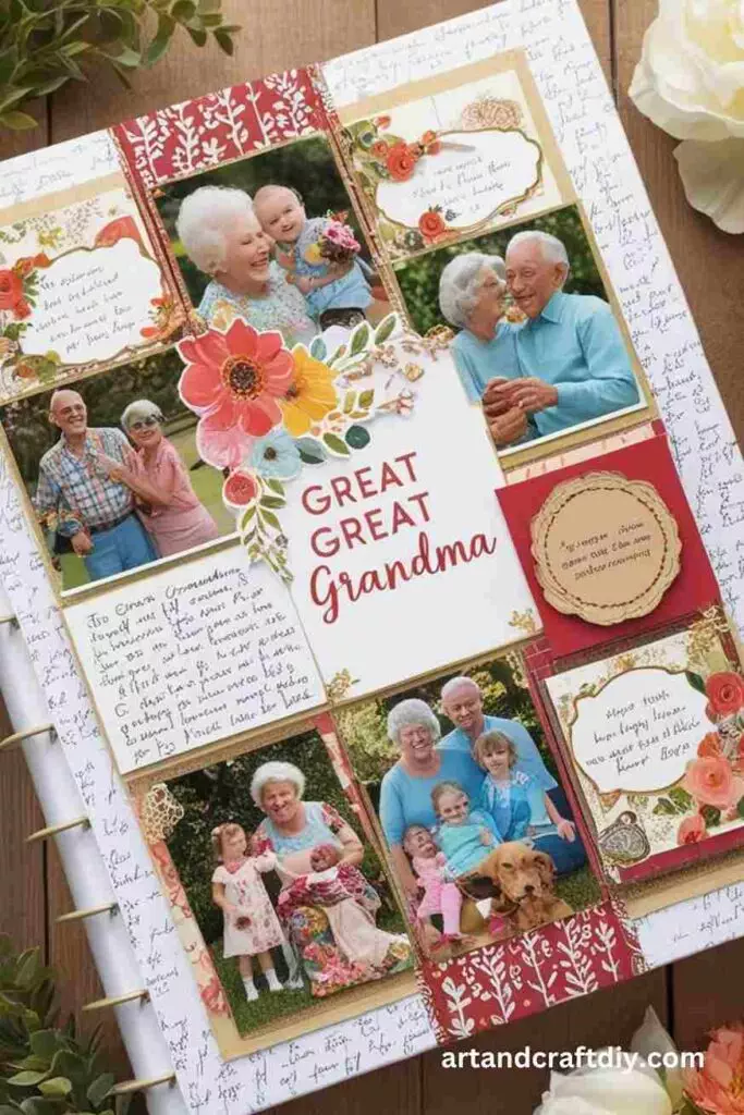 DIY Photo Memory Book