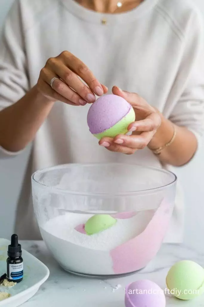 DIY Scented Bath Bombs