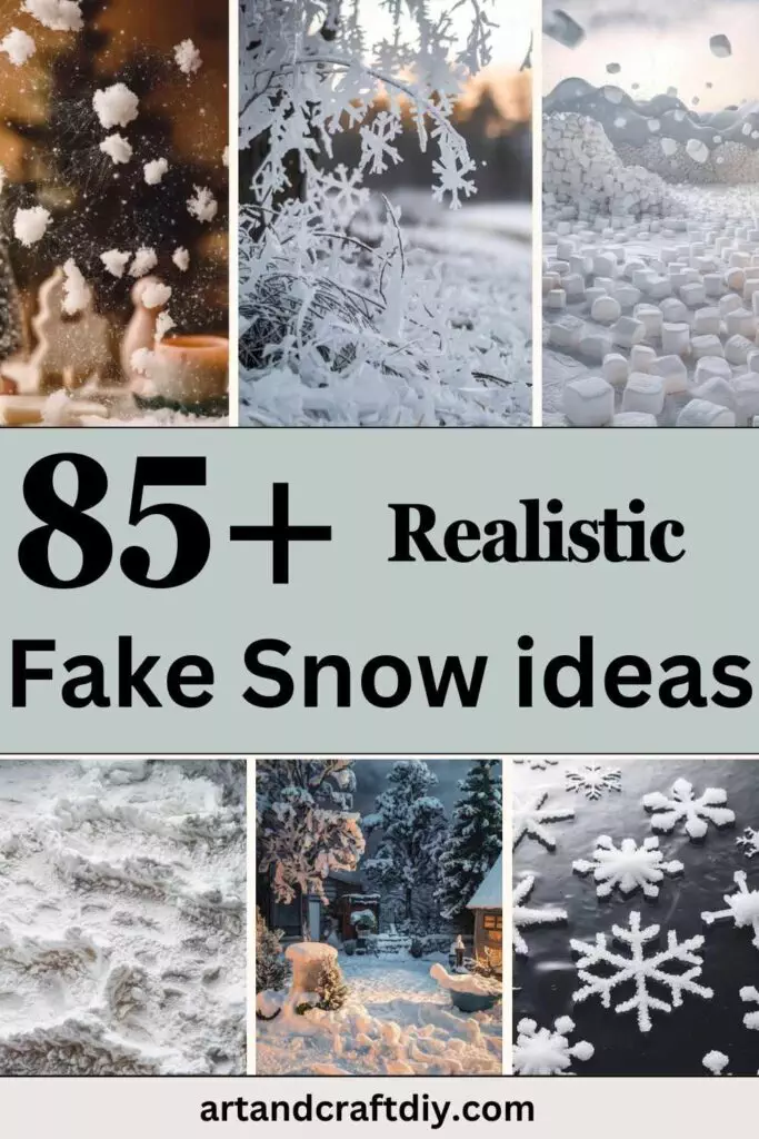 Fake Snow ideas