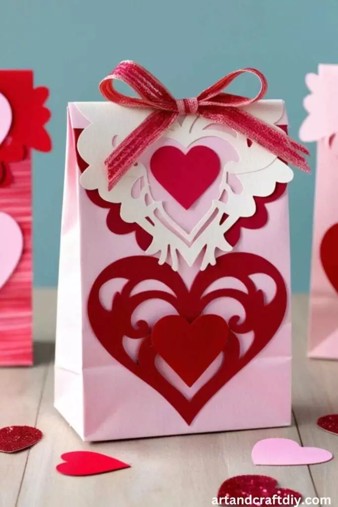 Heart-Shaped Treat Bag