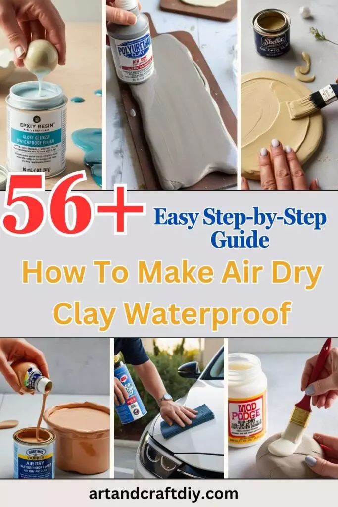 How To Make Air Dry Clay Waterproof