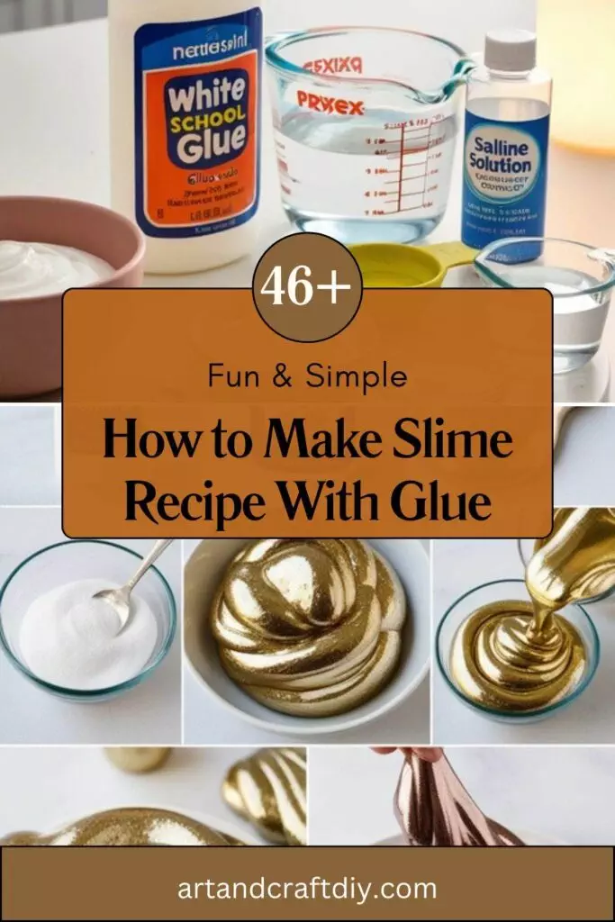How to Make Slime Recipe With Glue