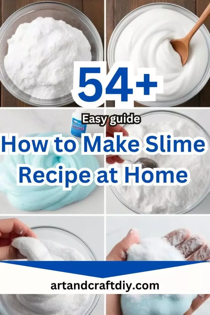 How to Make Slime Recipe at Home