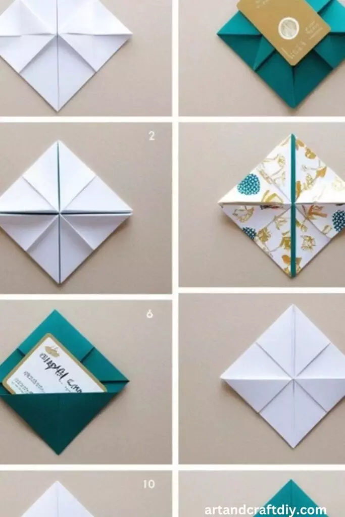 Origami Gift Card Holder