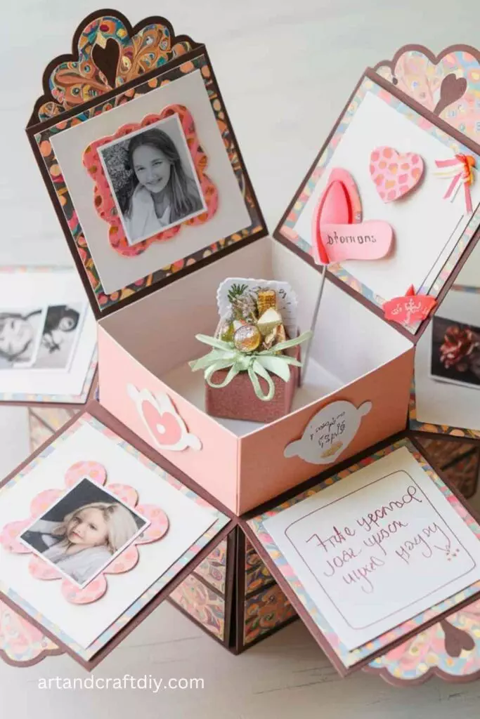 Photo Memory Explosion Box