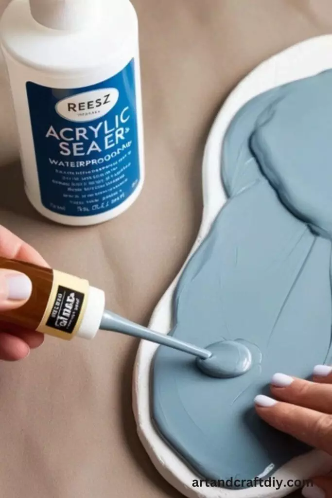 Use Clear Acrylic Sealer for Waterproofing