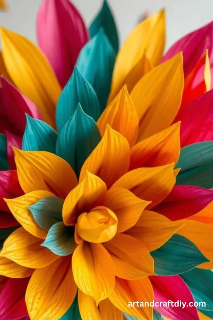 Abstract Floral Explosion