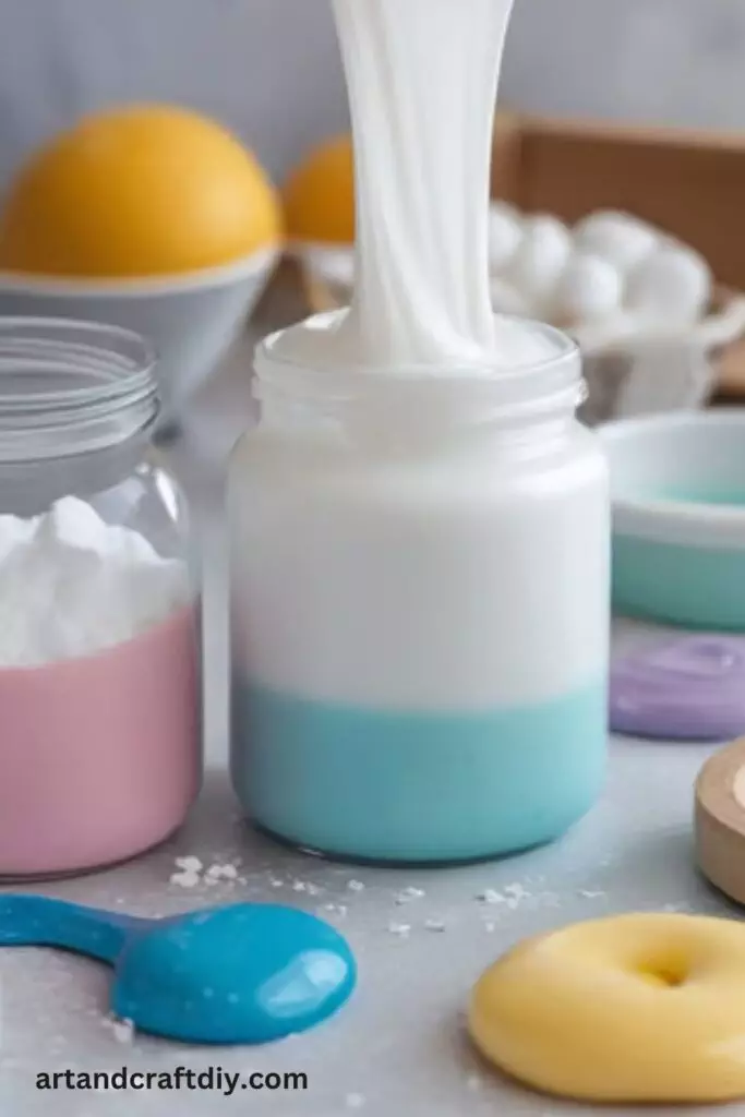 Basic Glue and Baking Soda Slime
