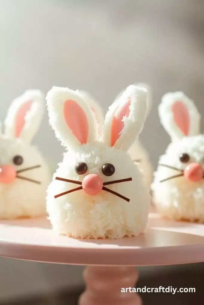 Bunny Cake with Coconut Fur