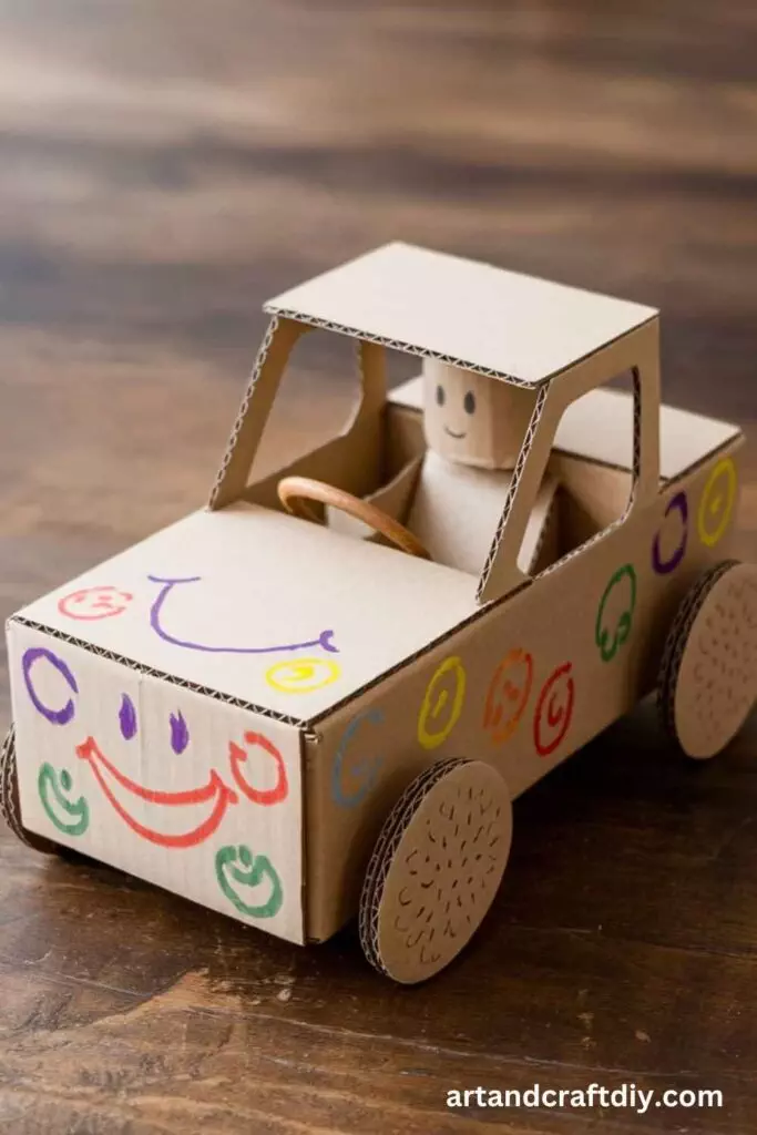 Cardboard Toy Car