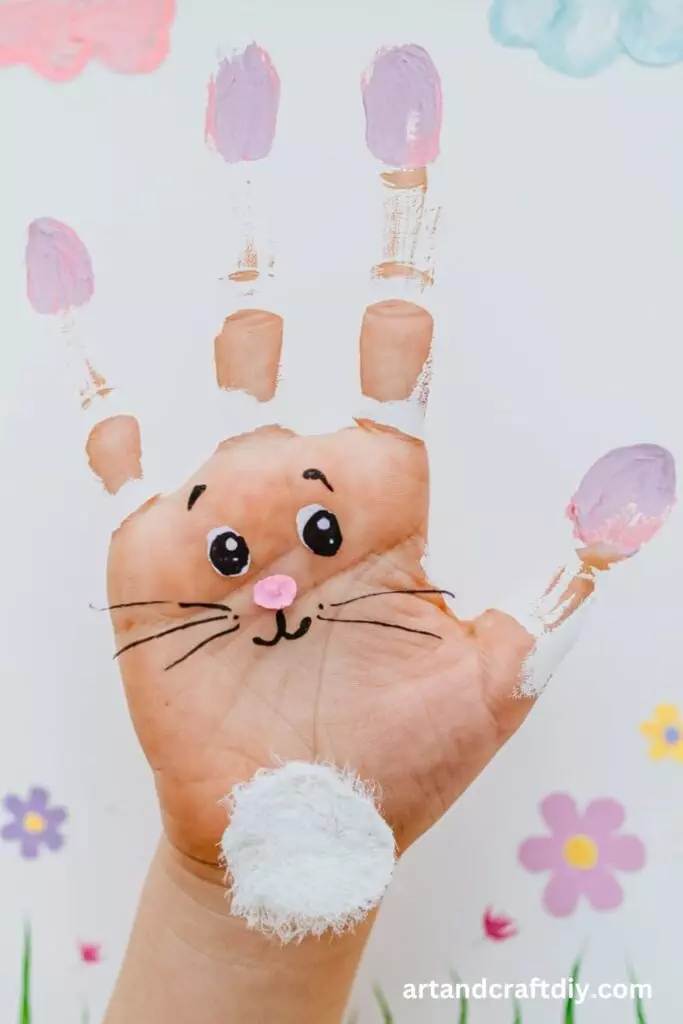 Classic Handprint Bunny