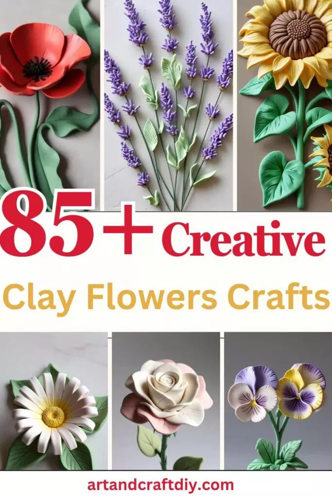 Clay Flowers Crafts