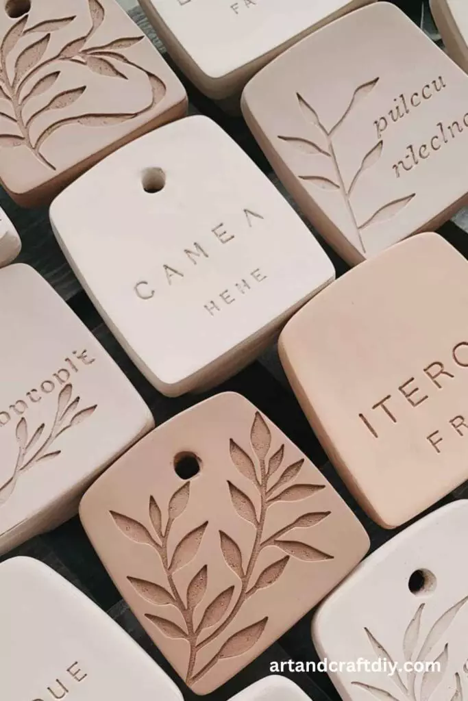 Clay Plant Markers