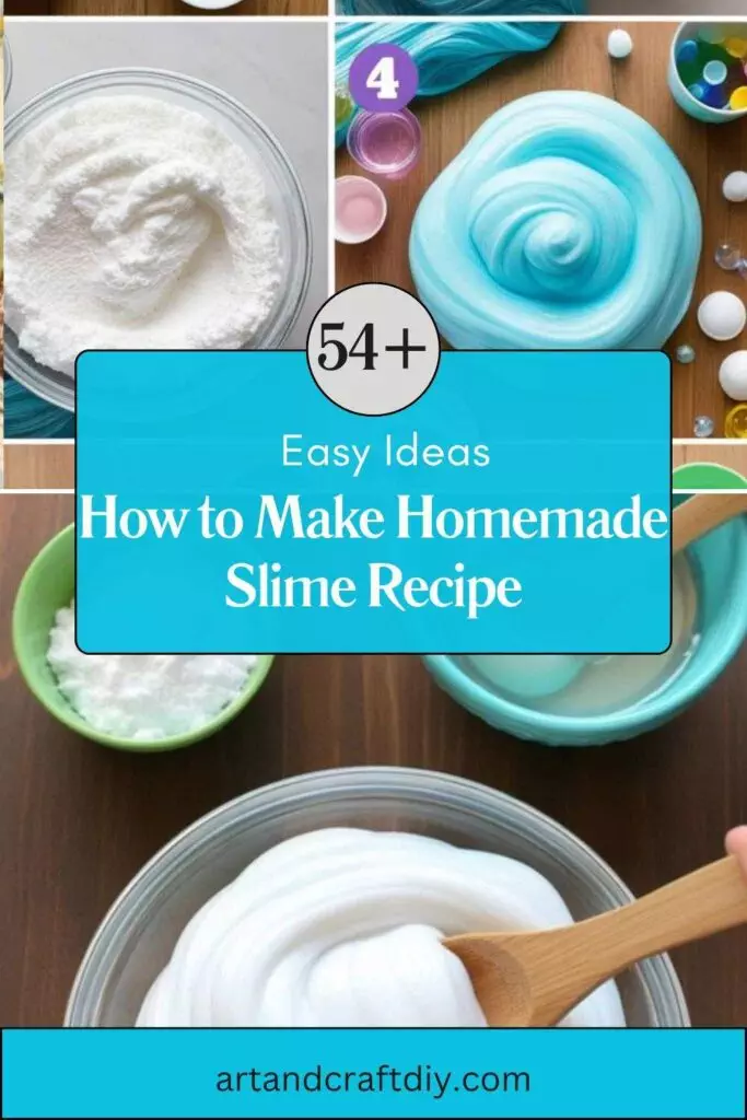 How to Make Homemade Slime Recipe