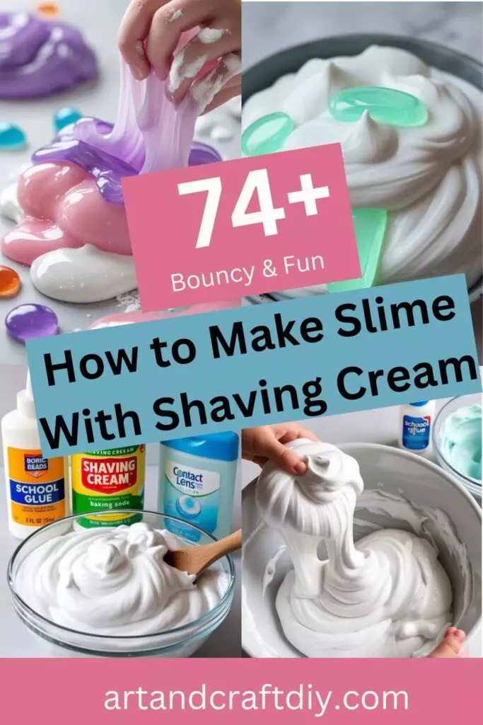 How to Make Slime With Shaving Cream