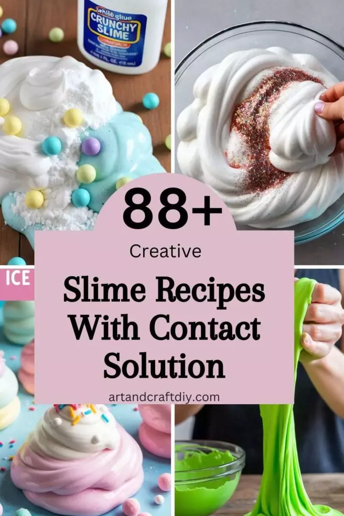 Slime Recipes With Contact Solution
