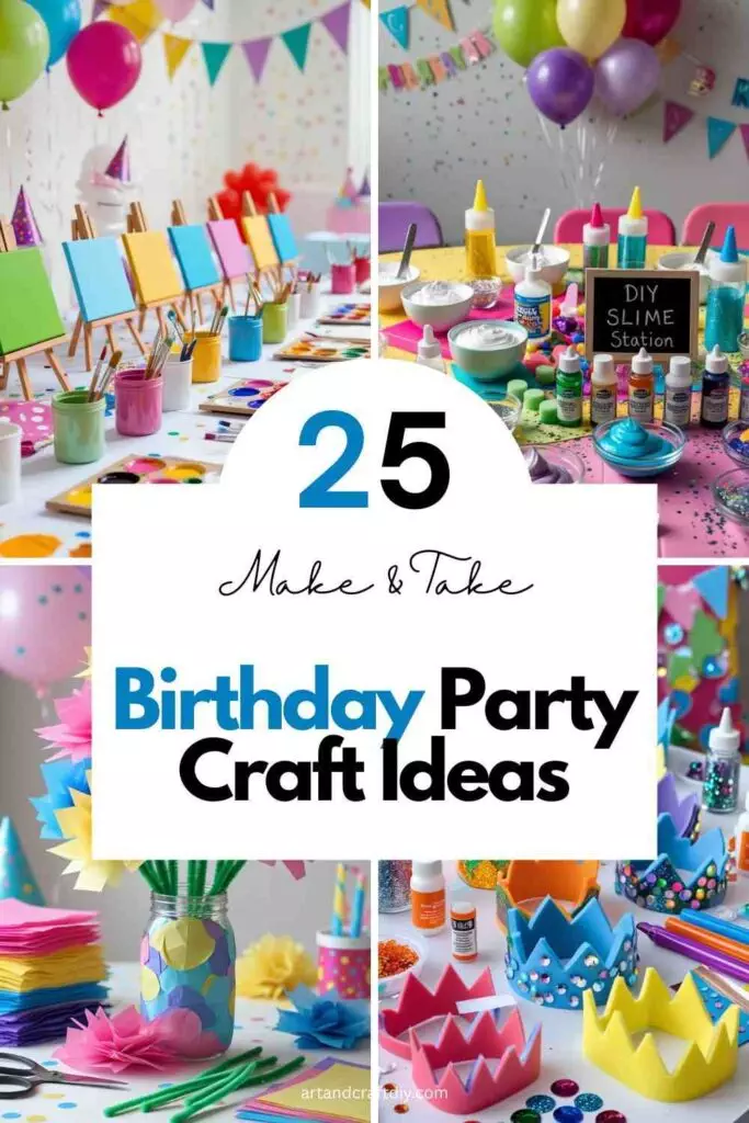 Birthday Party Craft Ideas