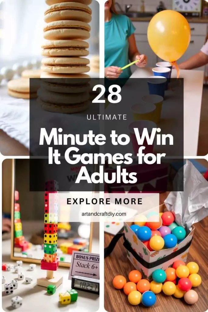 Minute to Win It Games for Adults
