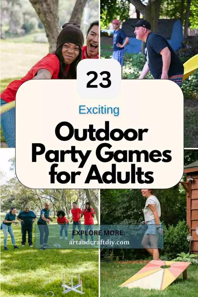 Outdoor Party Games for Adults