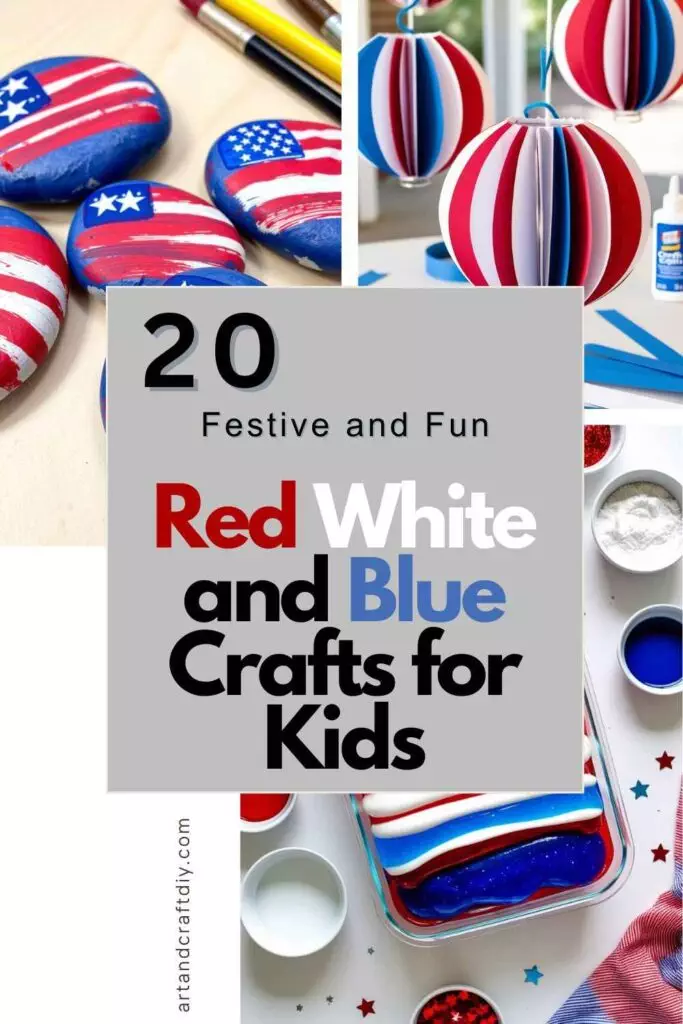 Red White and Blue Crafts for Kids