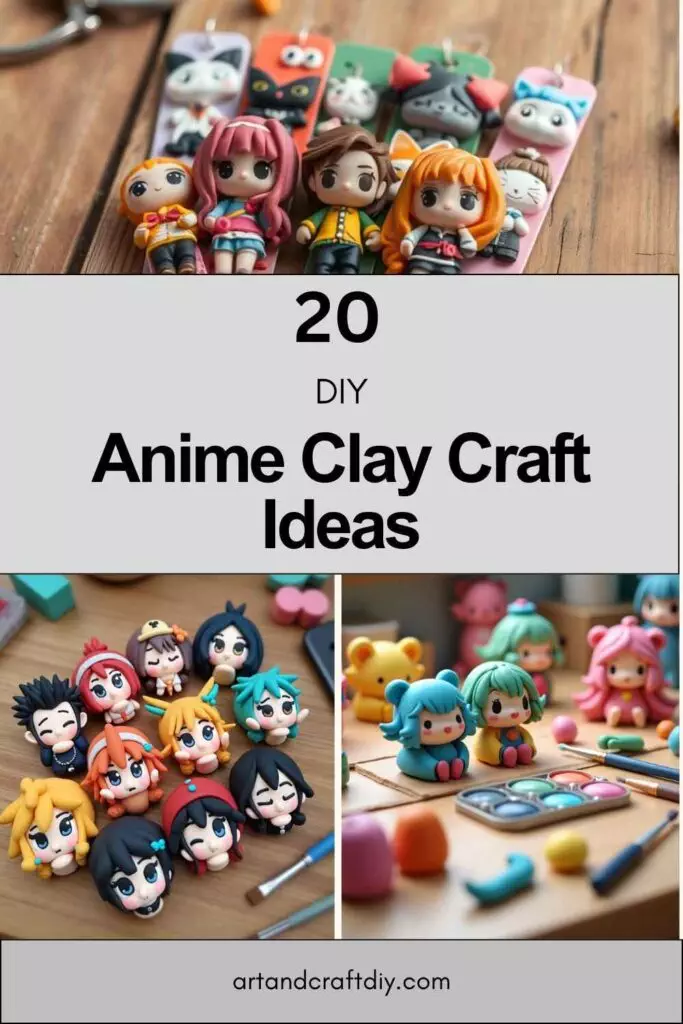 Anime Clay Craft Ideas