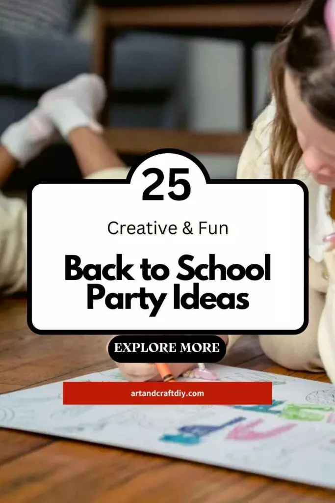 
Back to School Party Ideas