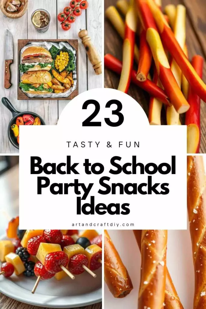 Back to School Party Snacks